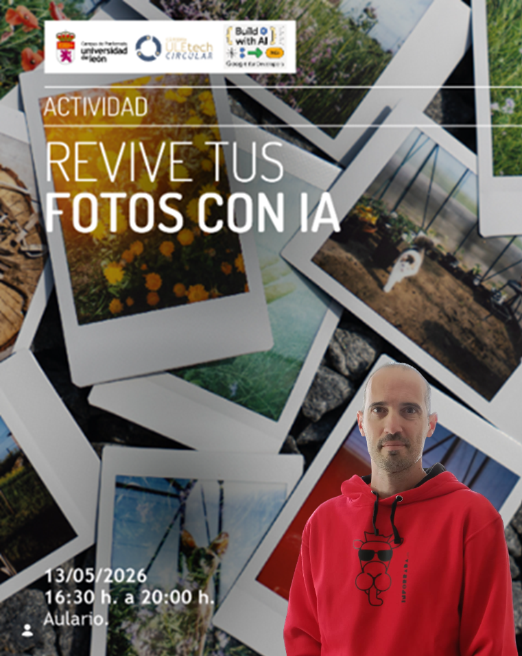 Conferencias Revive tus fotos con IA