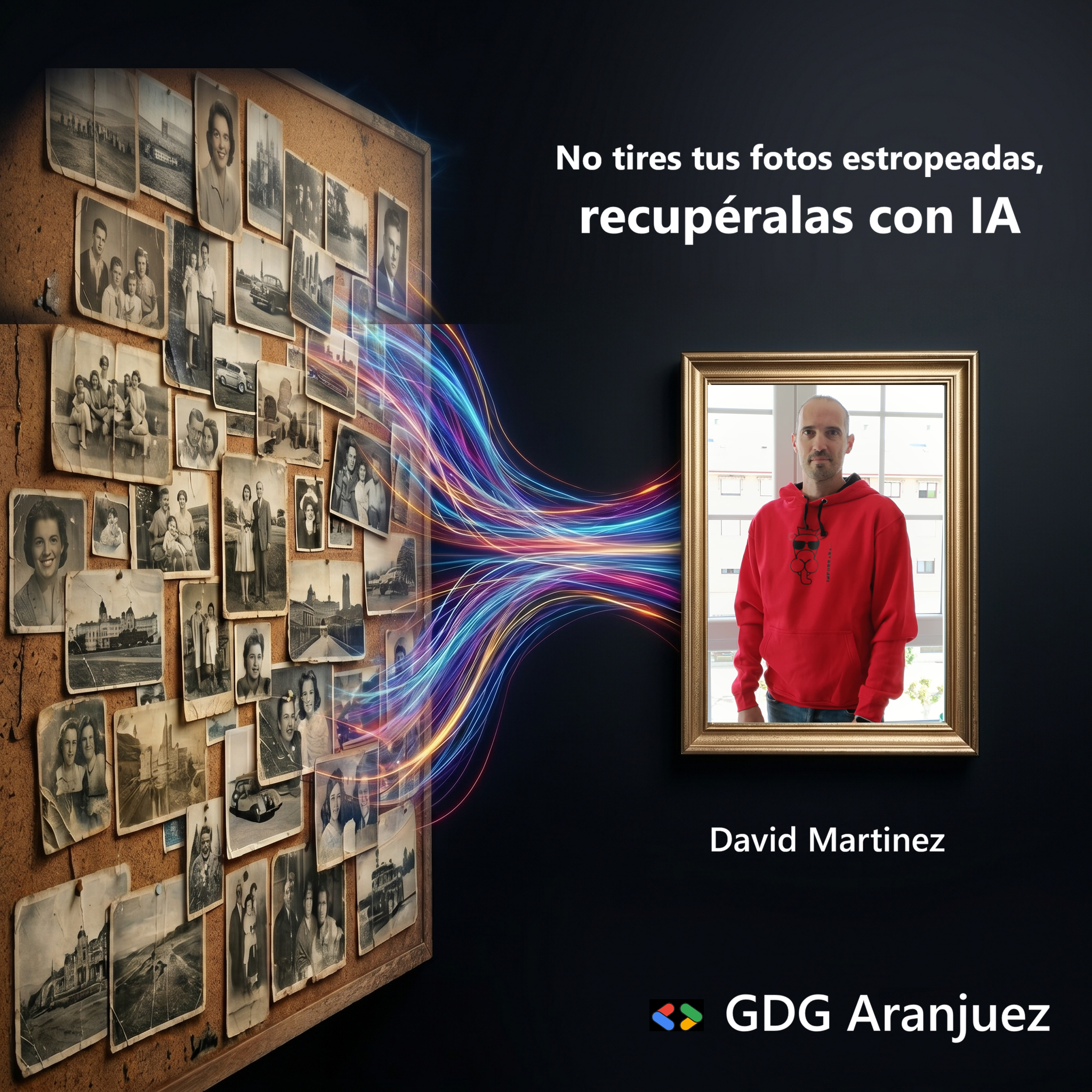 Conferencias No tires tus fotos estropeadas, recupéralas con IA